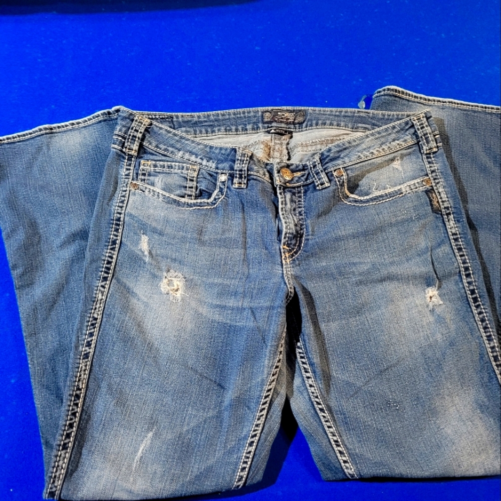 Womens Silver Jeans size 18/33 bootcut